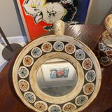 Mallarmey ceramic mirror 33 X 25cm