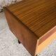 Teak storage unit with metal legs Circa 70's