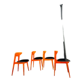 4 baumann chairs model fontania