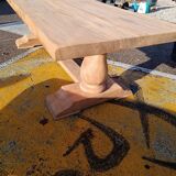 Solid oak monastery table