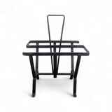 Wrought iron magazine rack