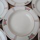 7 old deep plates in Salins earthenware model Nénuphar 24.5cm