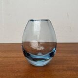 Glass vase from the Danish Hellas series by Per Lütken for Holmegaard, 1960s.