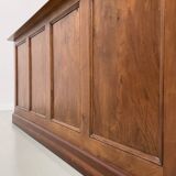 1950s walnut counter or desk