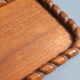 Solid wood tray from the 1940s-50s.