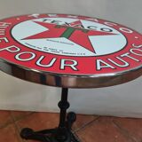 Texaco bistro pedestal table