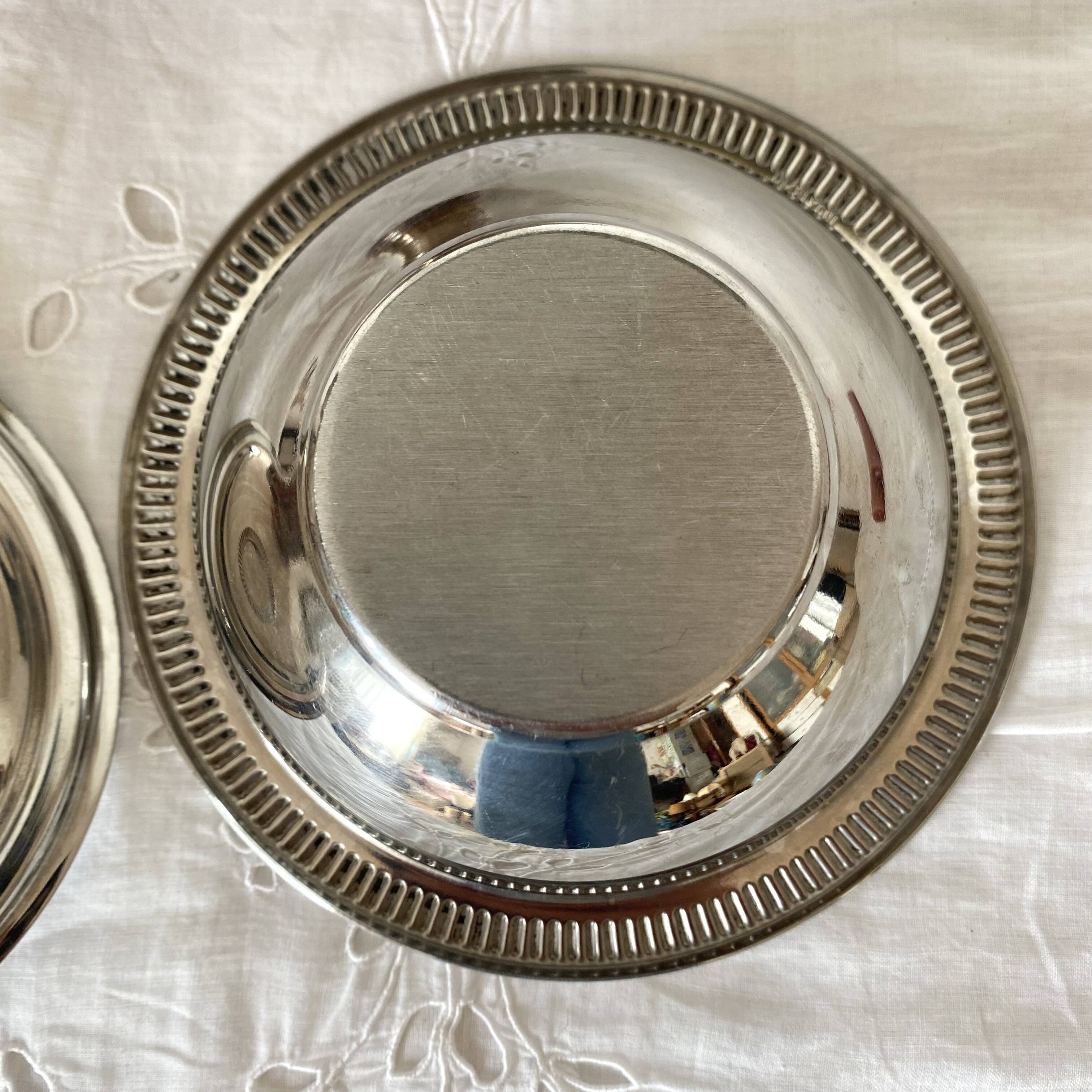 Stainless steel sugar bowl