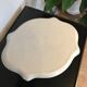Porcelain cake dish pink and green flower