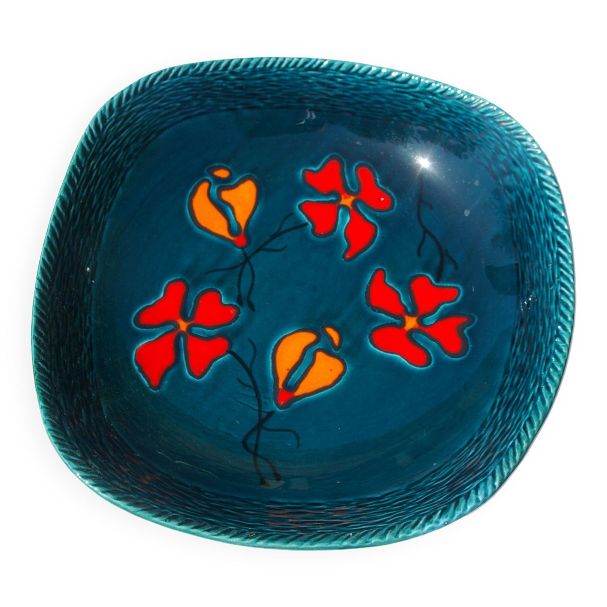 Vintage 60'S ceramic cut by Poët-Laval