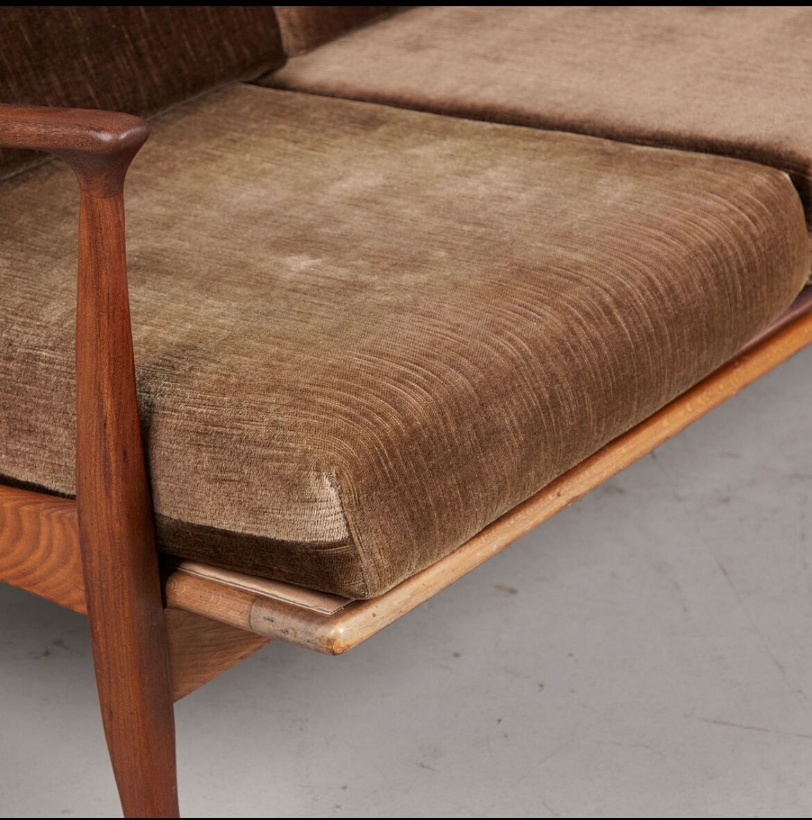 Sofa Vintage Arne Hovmand - Model 563 - Mogens Kold