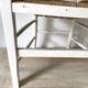 Fauteuil en bois et paille , esprit campagne