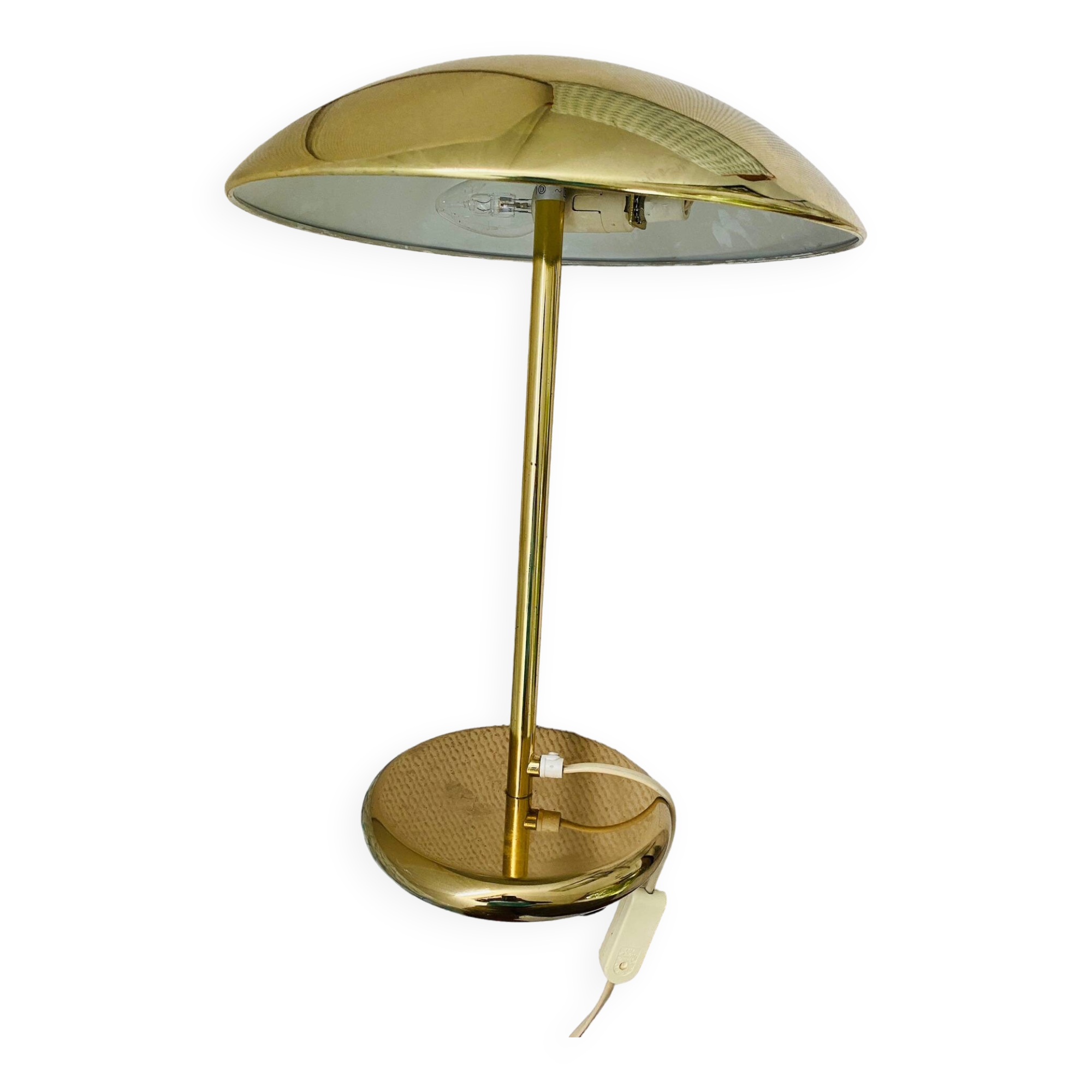 IKEA gold metal lamp from the 70s