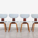 4 chairs SB37 by Cees Braakman by Pastoe 1950