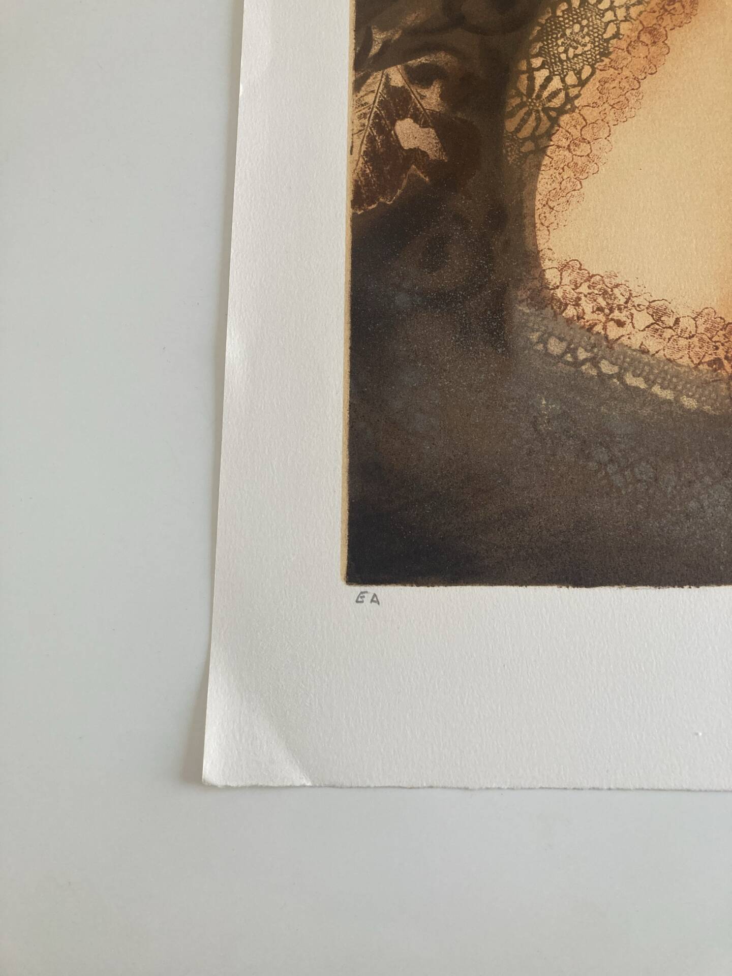 Lithograph (EA) signed Balitran - Portrait of a woman - Art Deco