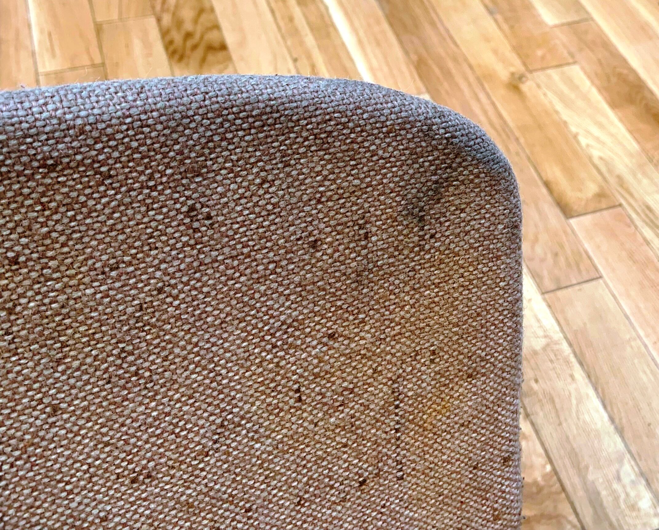 Vintage wool chair