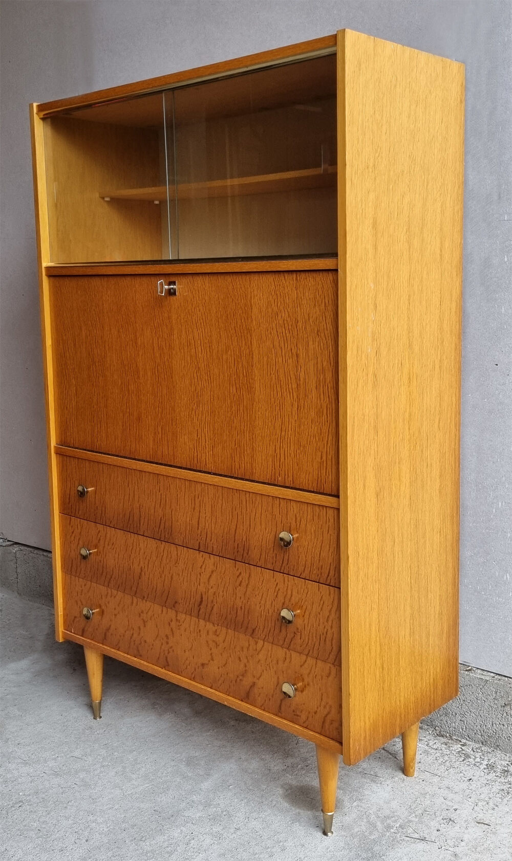 Secretary desk, vintage, 50s - 60s