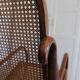 Vintage Thonet rocking chair, 1970s.