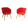 Pair of Tula armchairs, Narbutas