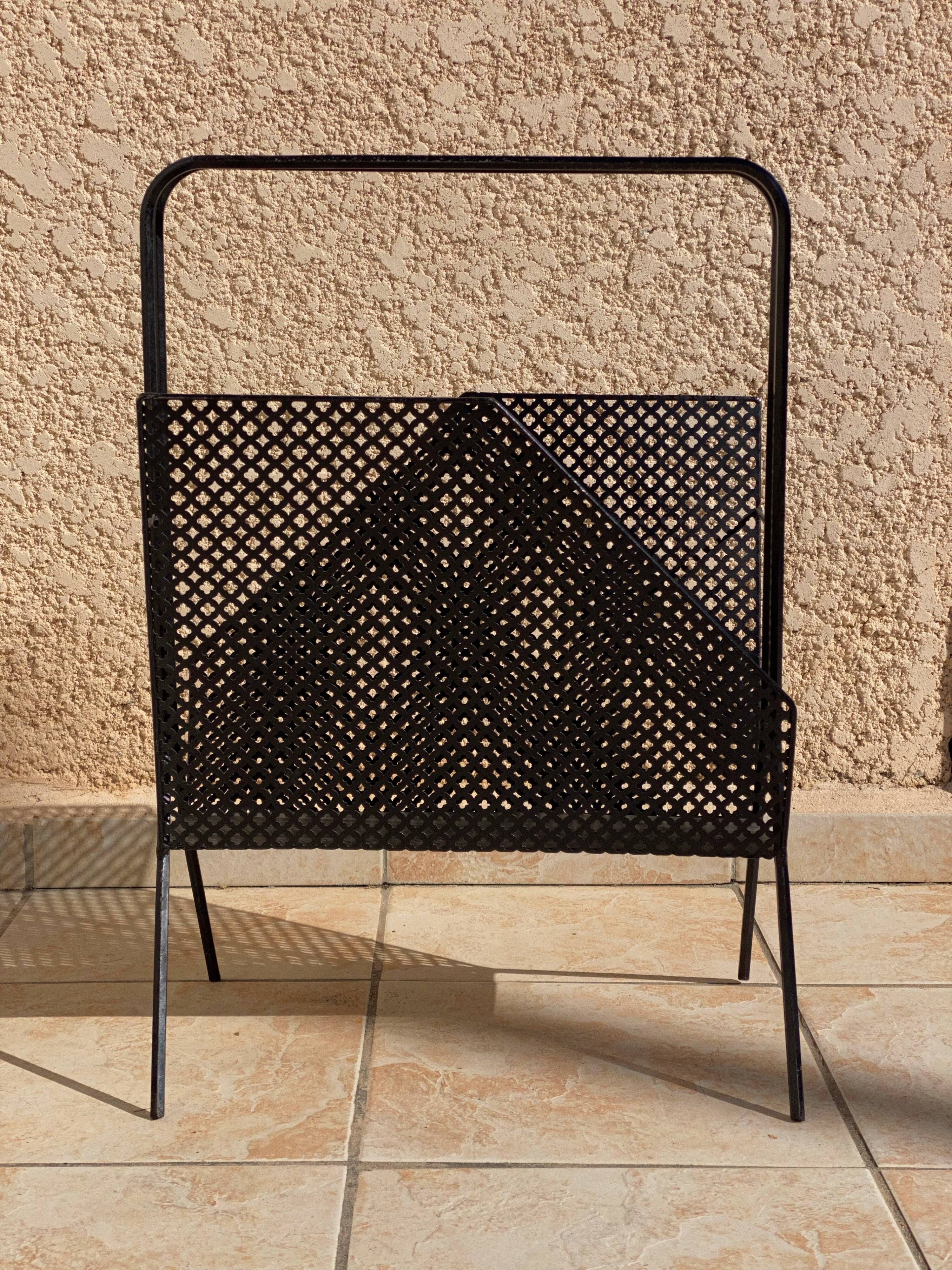 Design magazine holder from the 50s
