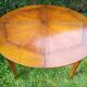 Directoire style round table with extensions