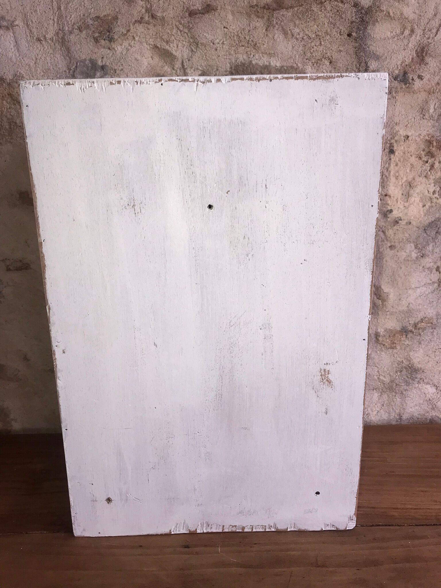 Wooden medicine cabinet