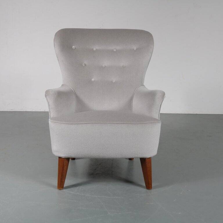 1950s Pair of Theo Ruth Lounge Chairs for Artifort, the Netherlands