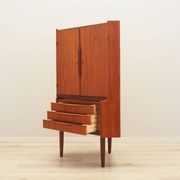 Cabinet d'angle en teck, design danois, années 1970, production : Danemark