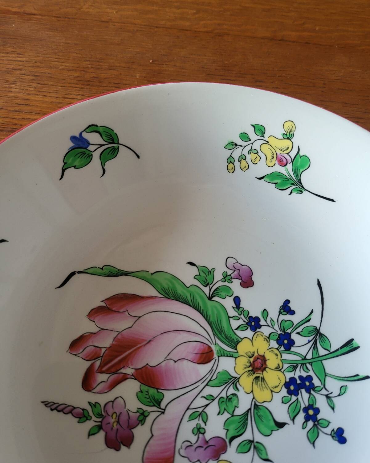 Lunéville KG Porcelain Deep Plate
