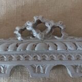 Pediment wall woodwork Louis XVI style