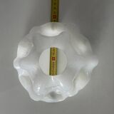 Globe vintage en opaline