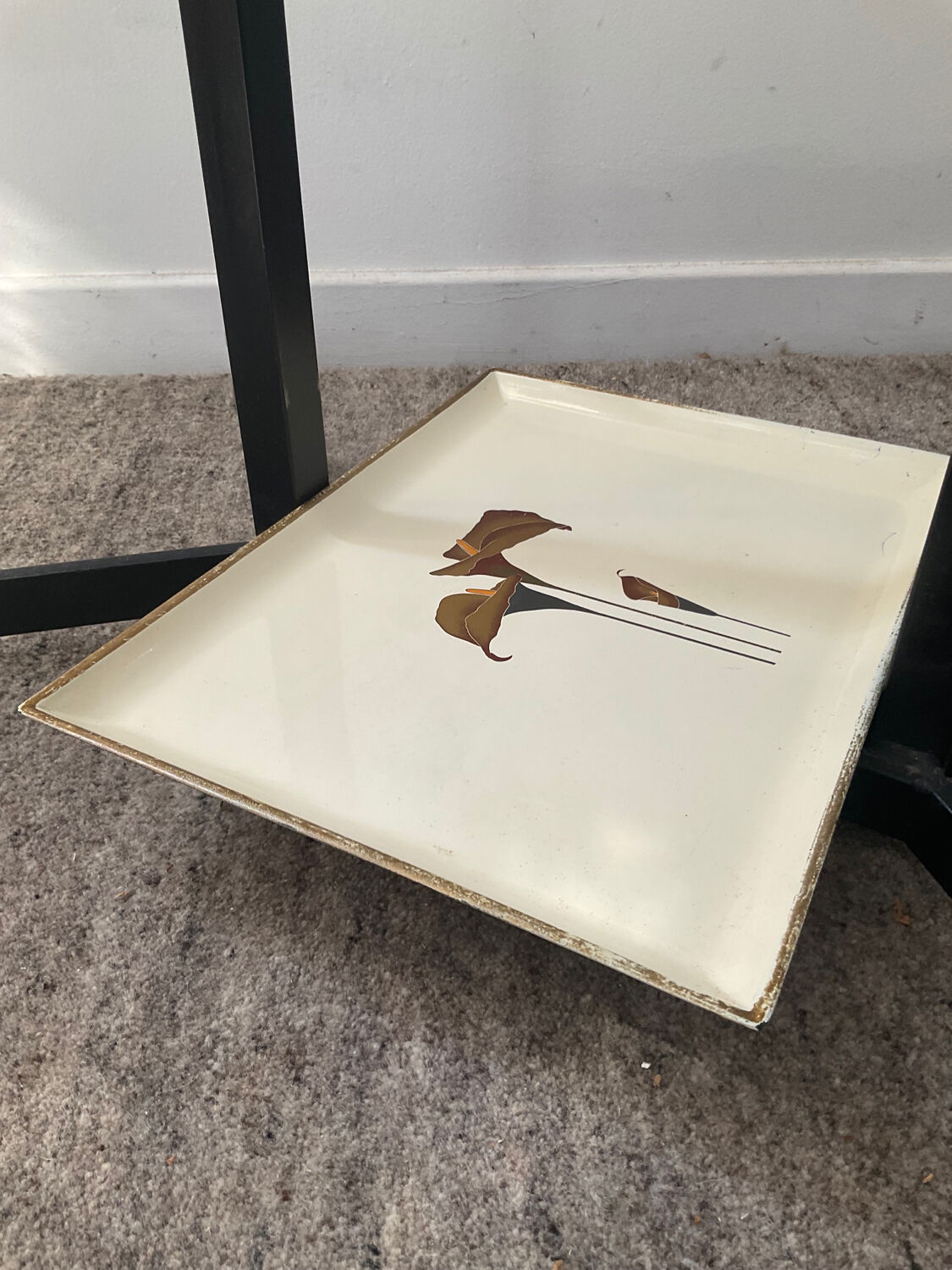 Vintage standing coat rack wardrobe from the 60s