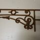 Cast iron balcony box