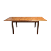70s English teak table with a butterfly extension