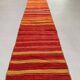 Old Turkish narrow Kilim Runner 405x49 cm shabby chic, vintage kelim