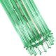 Pair of Contemporary Green “Wather Triedro” Murano Glass Wall Sconces
