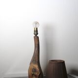 free-form Olivier Brut wood lamp