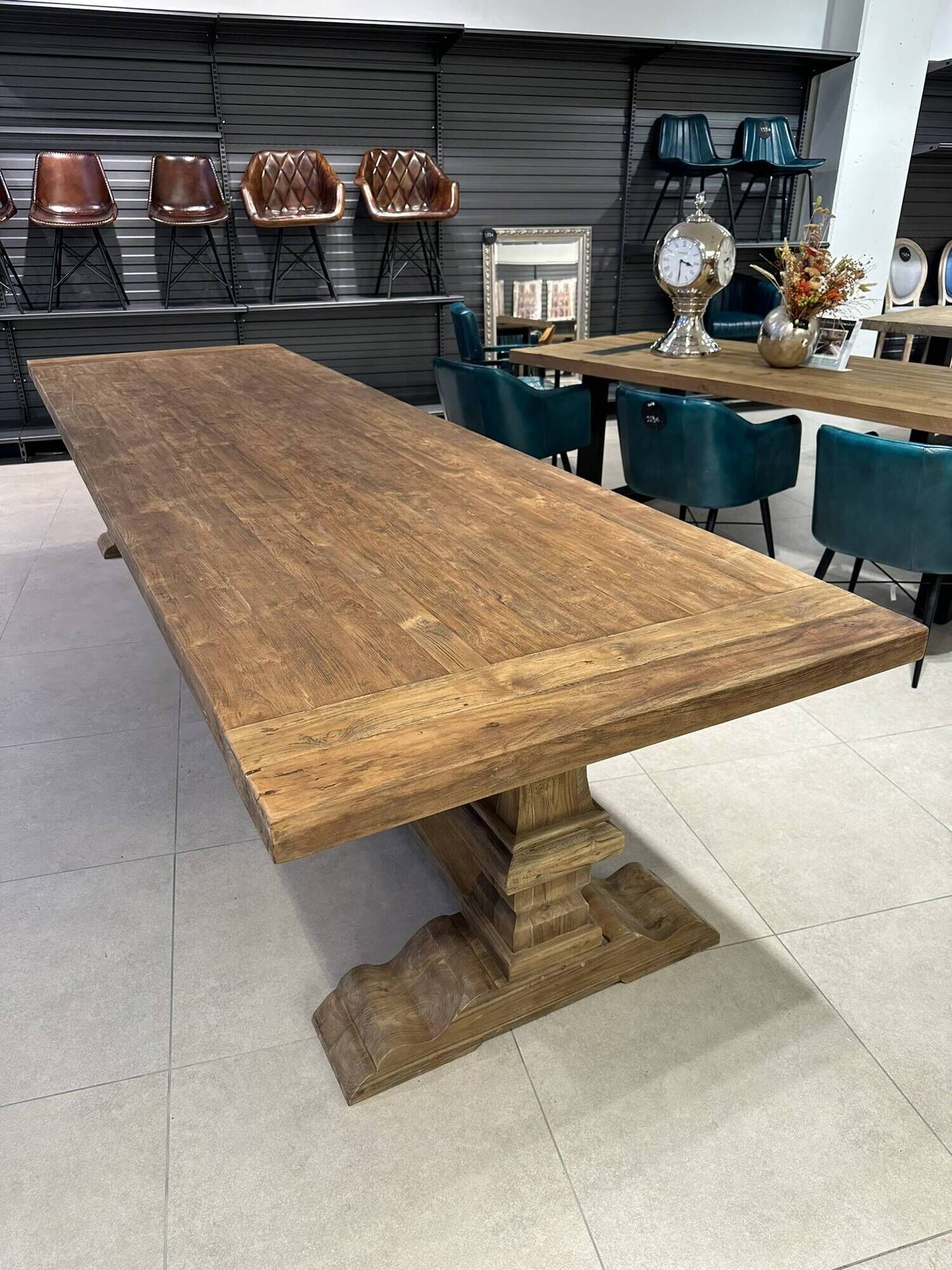 Old wooden monastery table - Spirito 240 by 100 cm