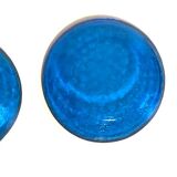 Coupelles bleues verre