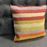 Stripe Turkish Wool Cushion