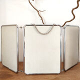Miroir barbier triptyque 60x24cm
