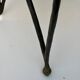 Vintage wrought iron chair design 80s/90s