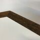 Table basse hexagonale en wengé 1960