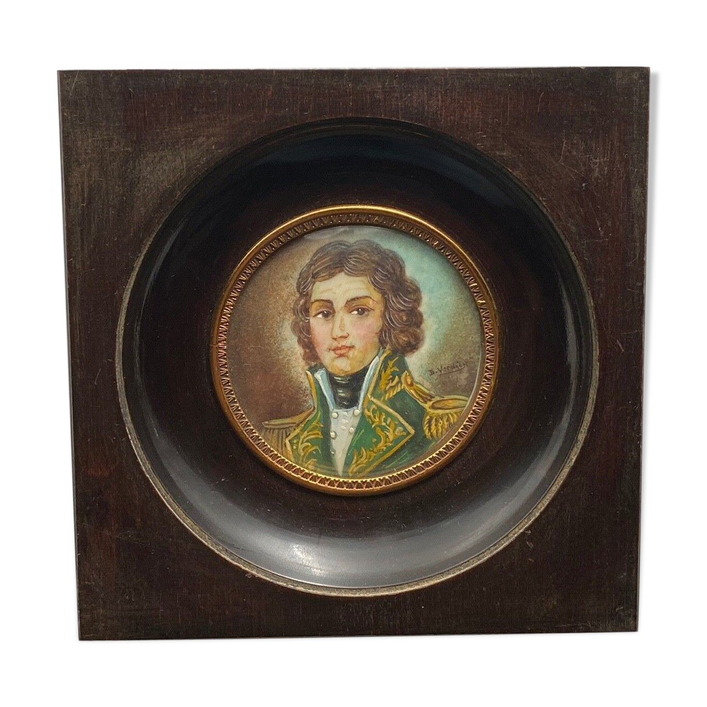 Miniature hand-painted by Verdian Verdian to identify military