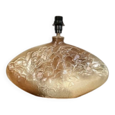 Pied de lampe céramique, Vallauris annees 70