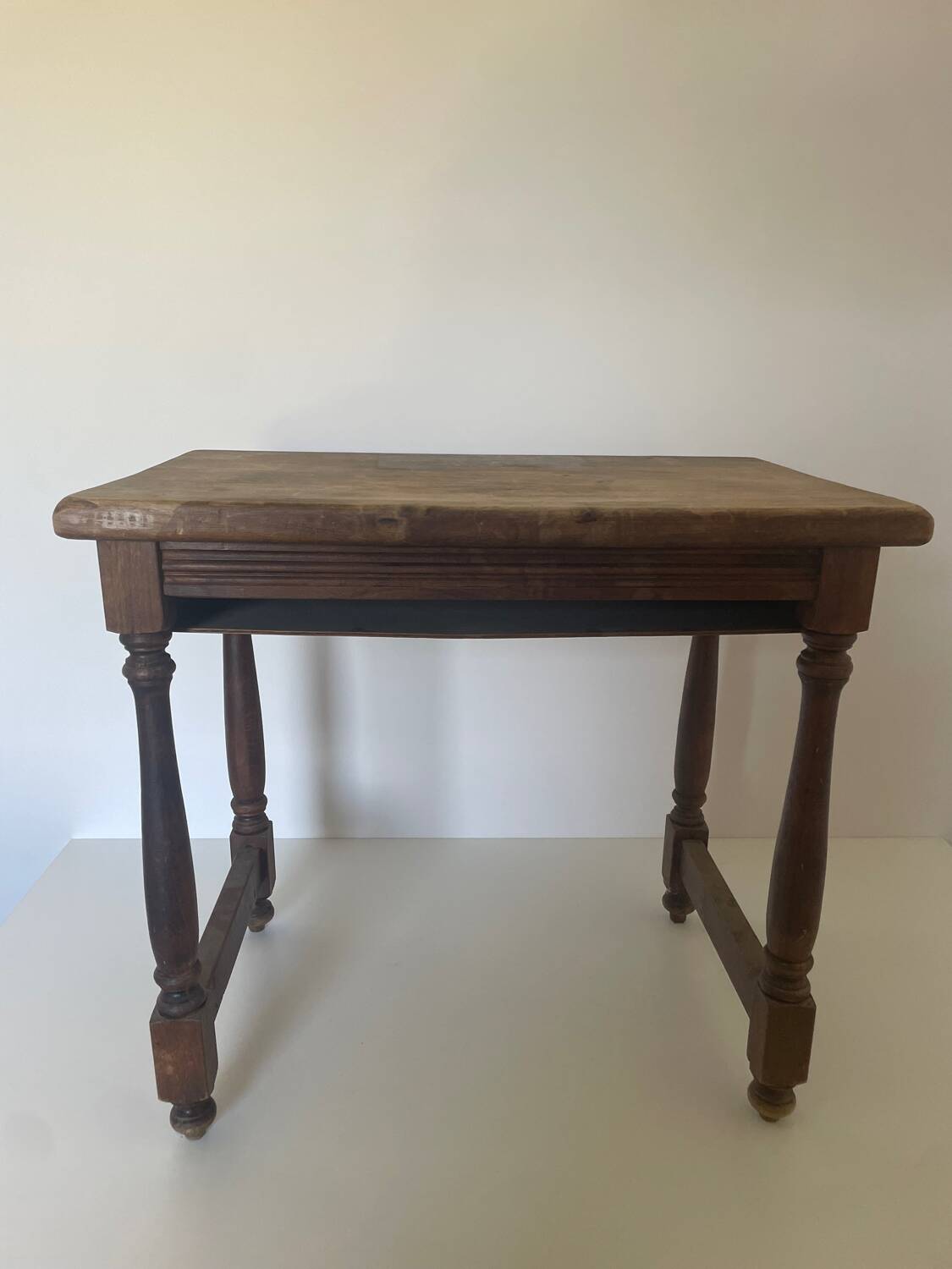 Small solid wood table