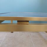 Table basse de la Maison Jansen design de Guy Lefevre années 70