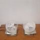 Pair of space age design lamps 70, murano