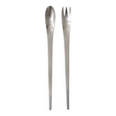 Couverts à salade Arne Jacobsen pour Georg Jensen, 1970