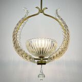 Murano chandelier by Ercole Barovier Barovier & Toso, Italy, 1930s