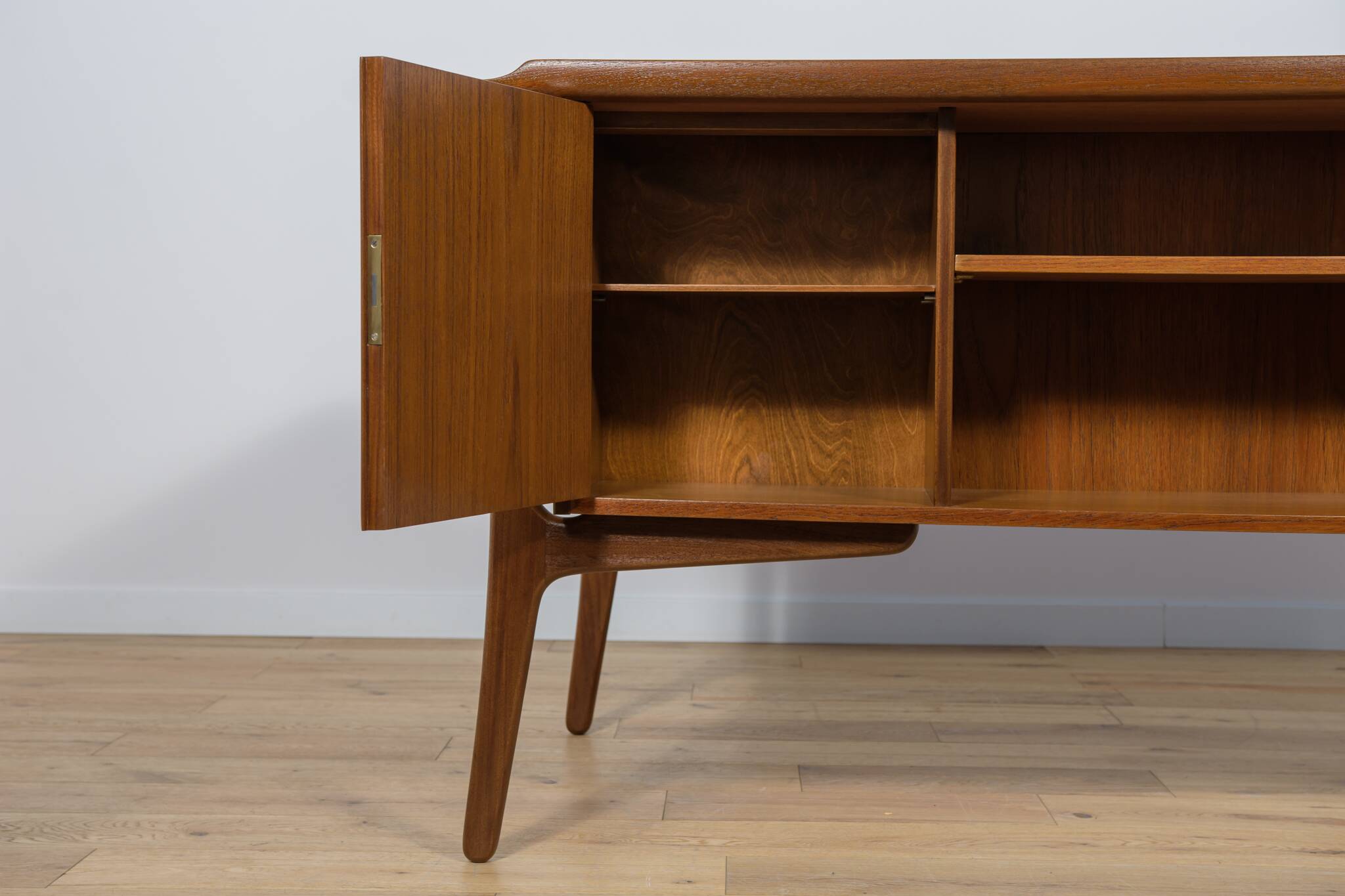 Teak Desk by Svend Åge Madsen for H.P. Hansen, 1960s